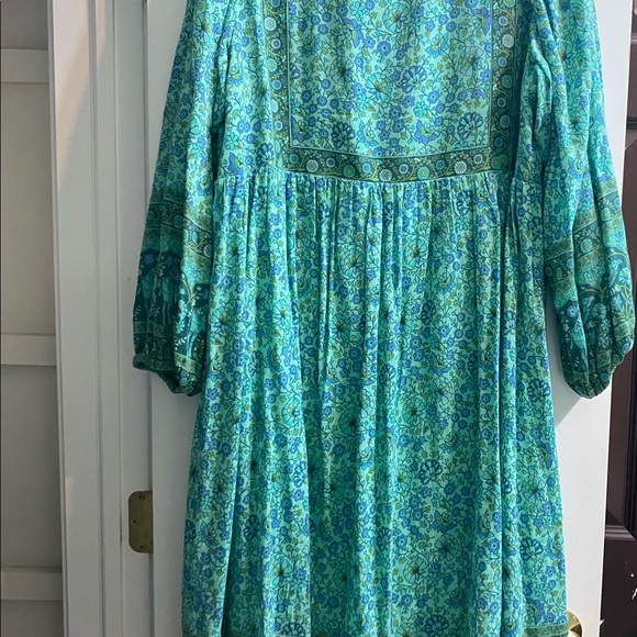 Spell Sundown Boho turquoise dress size XL - Picture 12 of 14